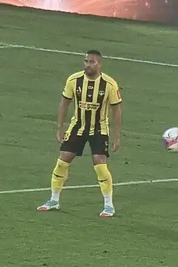 Tuiloma playing for the Wellington Phoenix in 2026.
