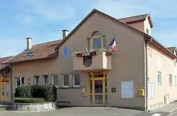 The town hall in Biltzheim