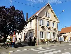 The town hall in Bilwisheim