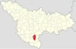 Location in Timiș County