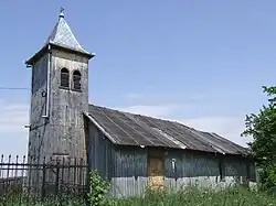 Wooden church in Miheșu de Câmpie