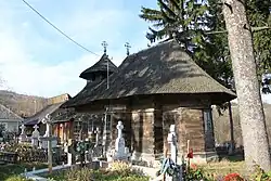 Wooden church in Sărata
