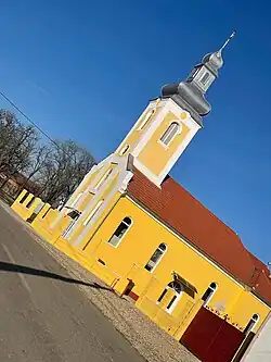 The church in Paniova