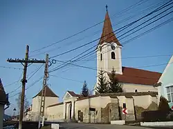 Lutheran church in Zagăr