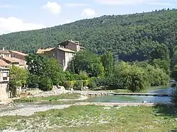 The Cesse river in Bize-Minervois