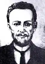 Portrait photograph of Božidar Knežević