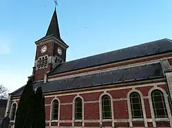 The church in Blécourt