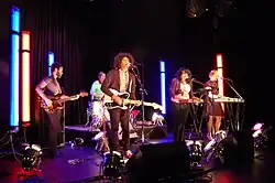 Black Kids performing live at the MTV UK studios on January 23, 2008