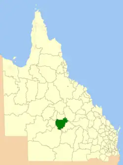 Location within Queensland