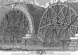 Centring of trusses, not common centring