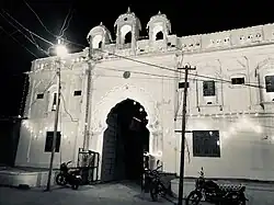 Gate of Salamgarh at night