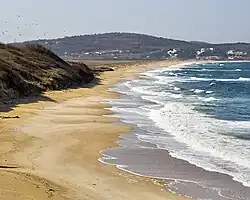 A beach near Dyuni