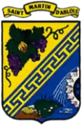 Coat of arms of Saint-Martin-d'Ablois