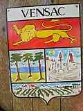 Coat of arms of Vensac