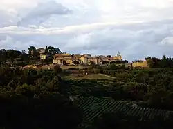A general view of Blauvac