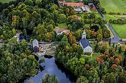 Aerial view of Augerum