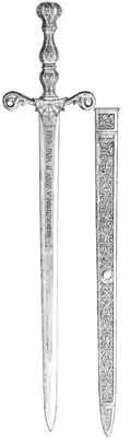 Blessed sword of Cristoforo Moro