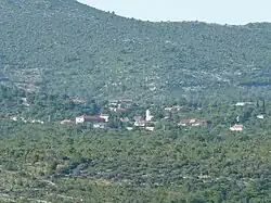 Spanning view of the village of Blizna Donja