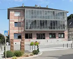 The town hall in Blotzheim