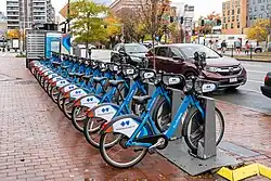Bluebikes at Kenmore Square, 2025