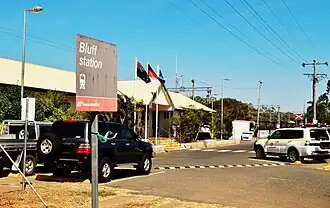Bluff railway station, 2017
