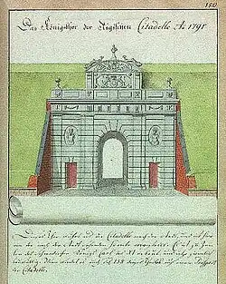 Royal Gates of the Riga Citadel