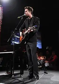 Bazini performing at the 2014 Music & Movies: CFC Gala & Auction Fundraiser 2014