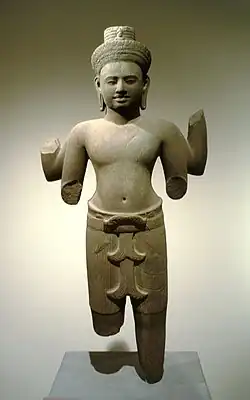 Bodhisattva Lokiteśvara, Cambodia, 12th century