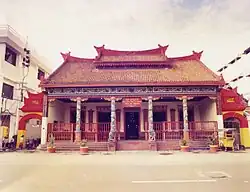 A Confucian church in Surabaya, Indonesia