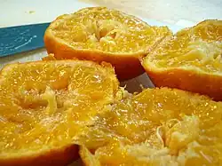 Fruit after boiling