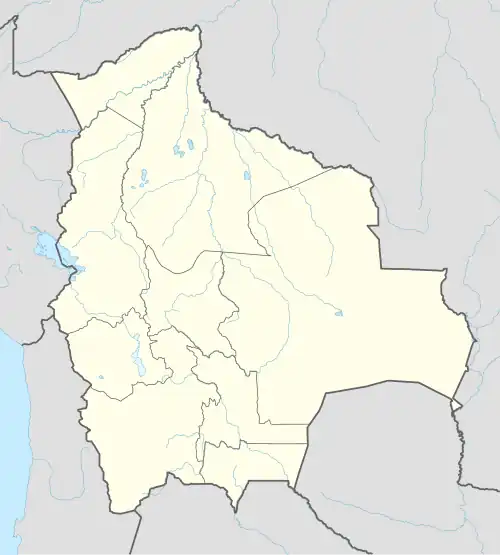 Omereque is located in Bolivia