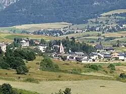 Bolquère seen from Font-Romeu