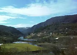 View of the village
