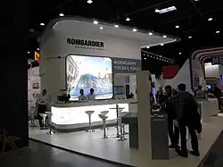 Bombardier stand