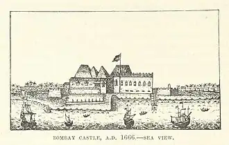 Bombay Castle, 1666