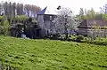 Weir on the river Locquette