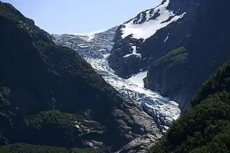 Bondhusbreen - an offshoot of Folgefonna