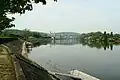 The Seine River and the bridge