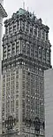 The tower from Woodward Avenue