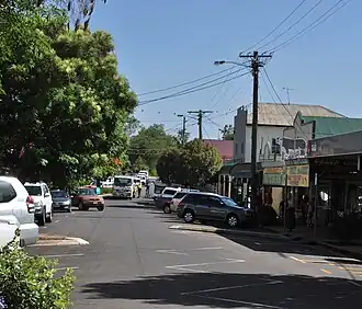 Main street of Boonah, 2008
