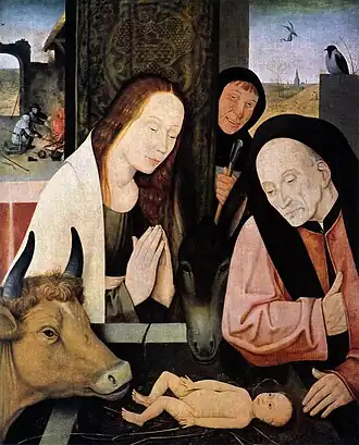 Hieronymus Bosch, Adoration of the Child, c. 1568 or later