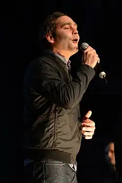 Bosse performing in 2014