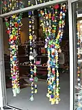 Bottle top curtain