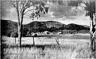 Bouldercombe and the Dee Range, 1954