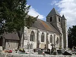 The church in Bouquetot