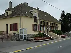 The town hall of Boursin