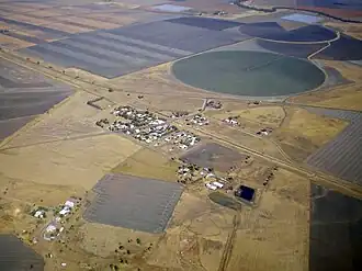 Bowenville looking southwards, May 2010