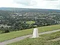 Image 9The town of Dorking and its section of the Vale of Holmesdale from Box Hill in the North Downs, with more heavily wooded Greensand Hills beyond. These sets of hills make up the Surrey Hills AONB. (from Portal:Surrey/Selected pictures)