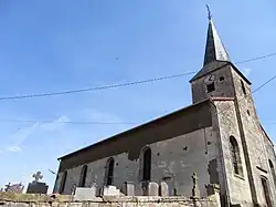 The church in Bréhéville