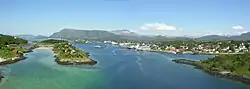 View of Brønnøysund